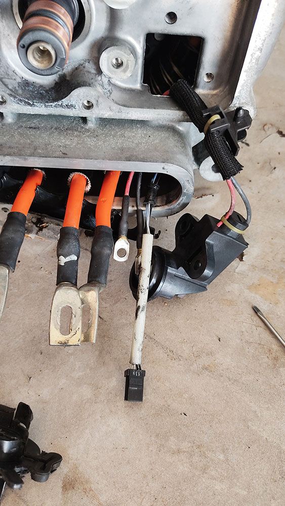 Επισκευή ηλεκτροκινητήρα και Inverter από Renault Zoe Electric — εικόνα 9